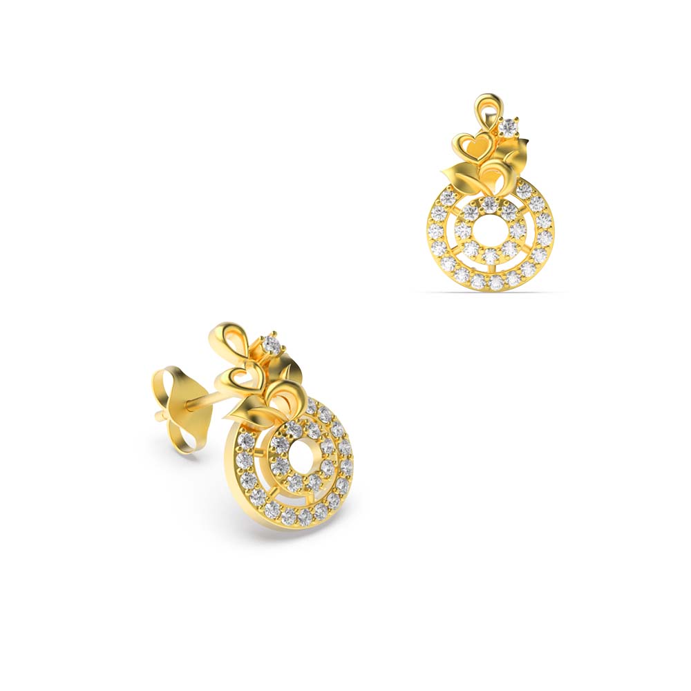 Yellow Gold Nose Ring