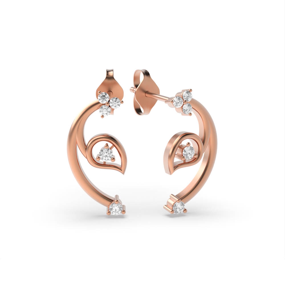 Rose Gold Dangles