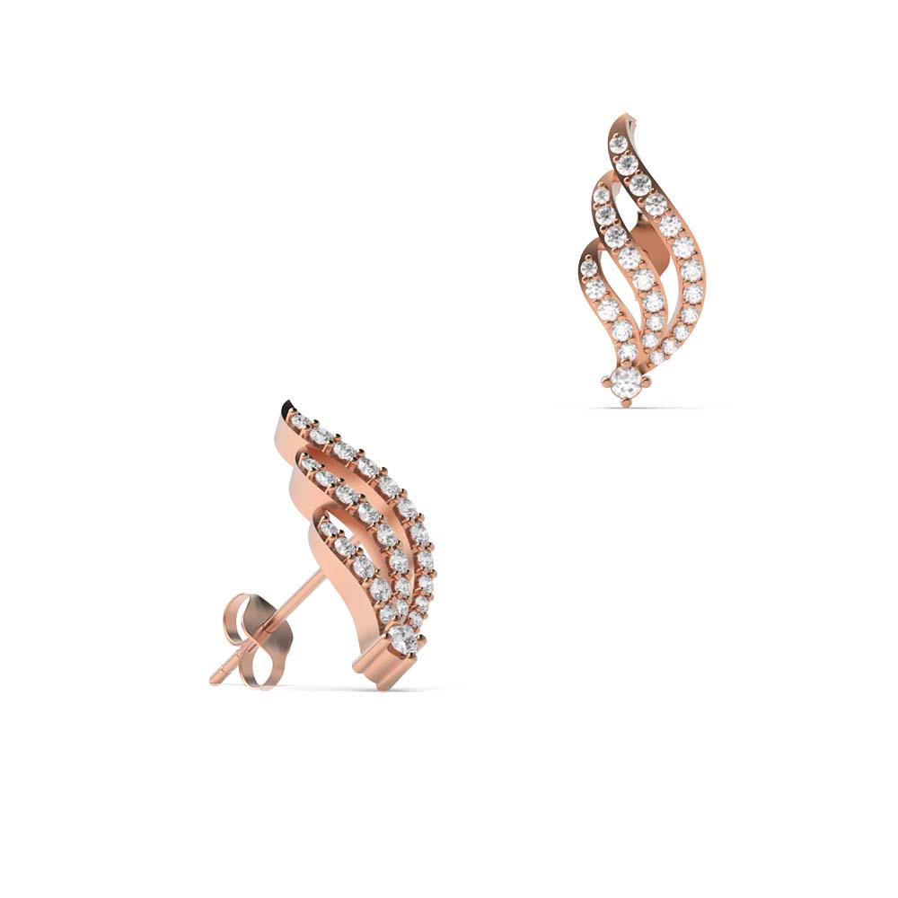 Rose Gold Dangles