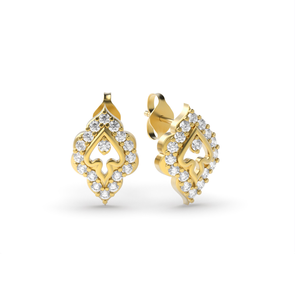 Yellow Gold Dangles
