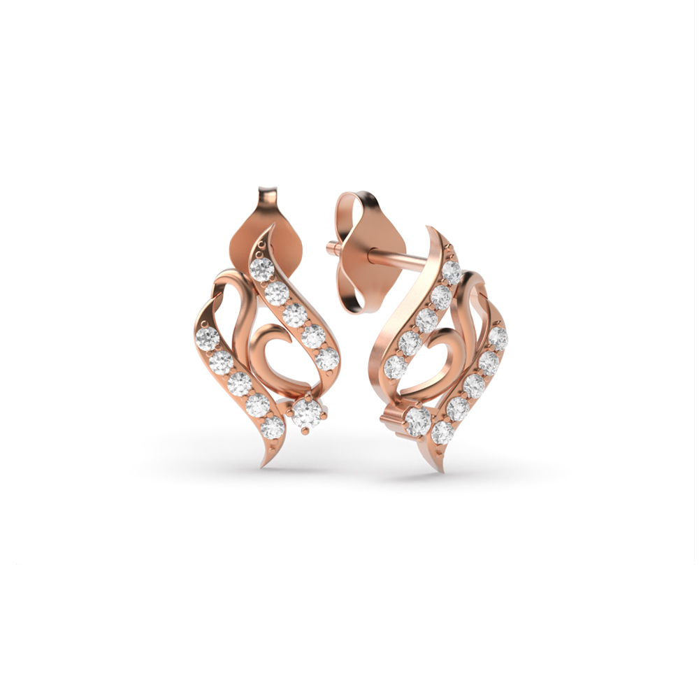 Rose Gold Dangles