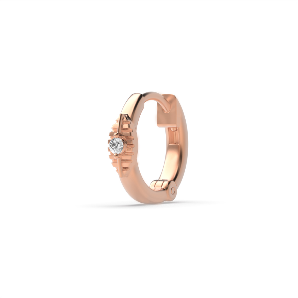 Rose Gold Nose Ring