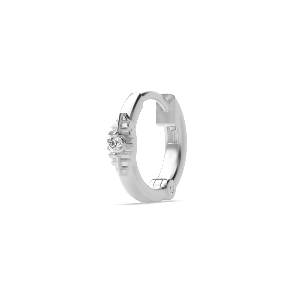 White Gold Nose Ring