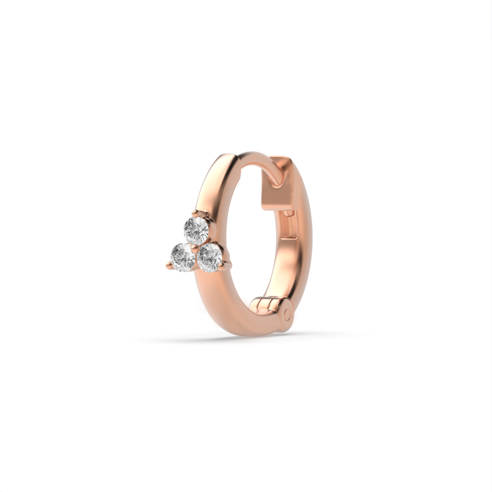 Rose Gold Nose Ring