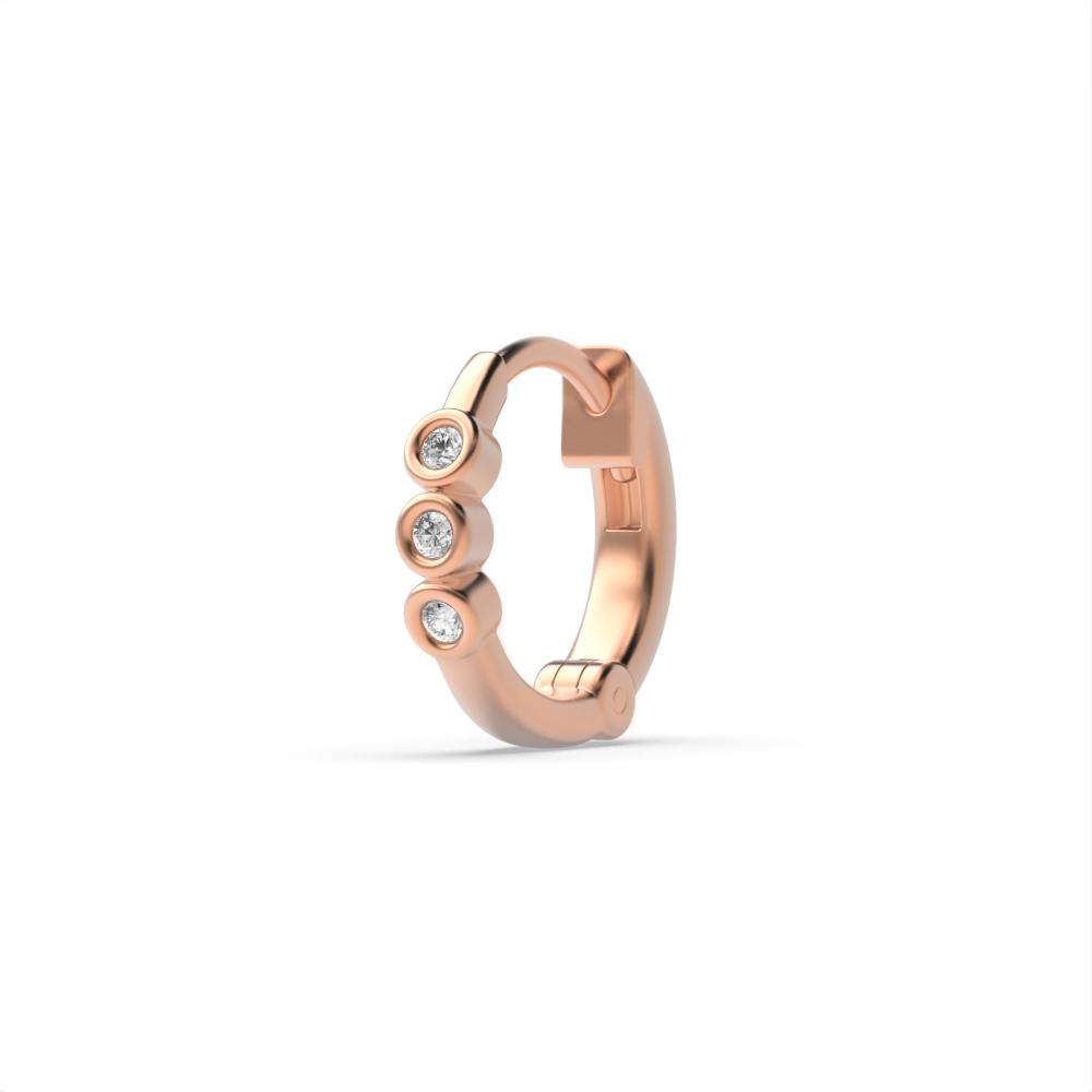 Rose Gold Nose Ring