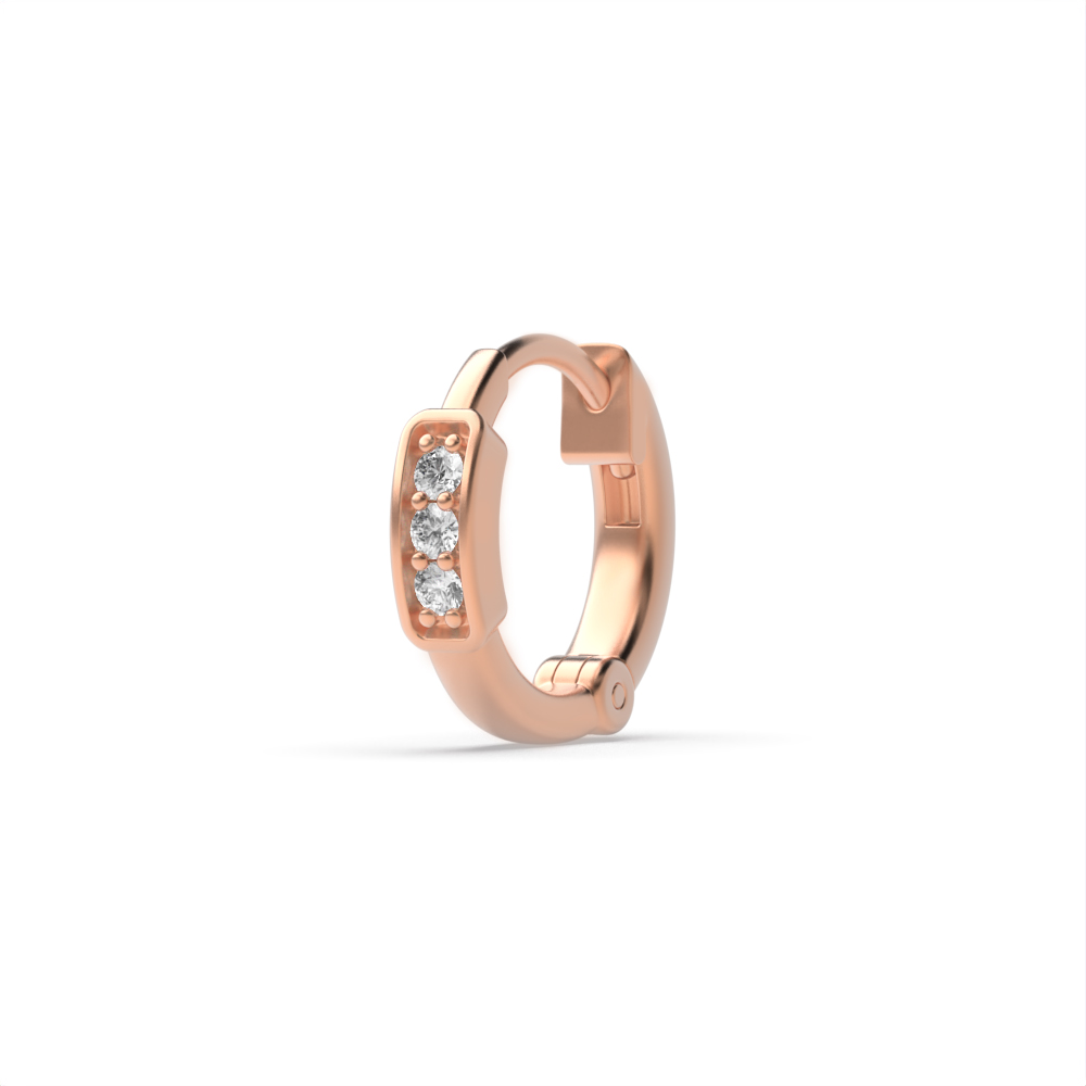 Rose Gold Nose Ring