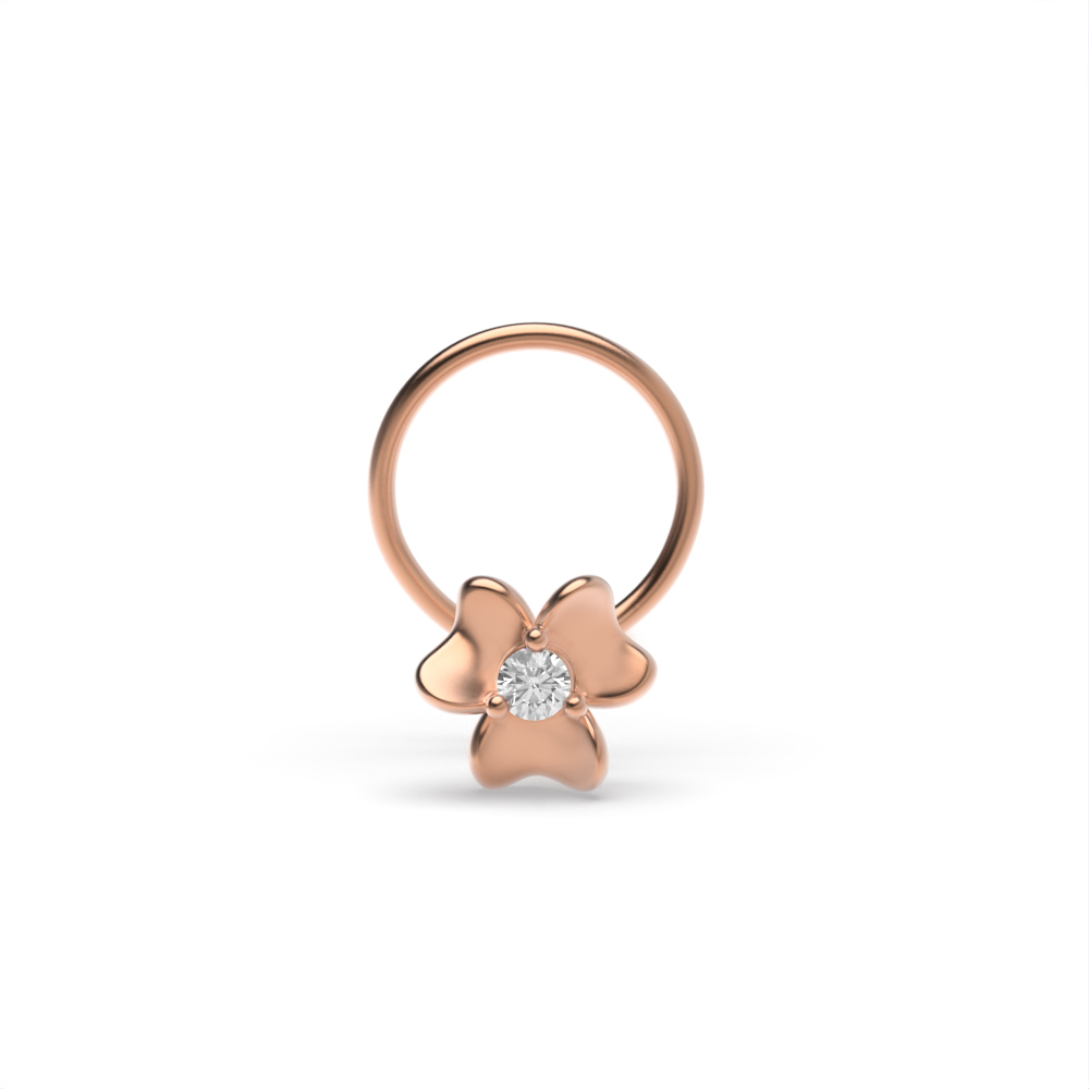 Rose Gold Nose Pin