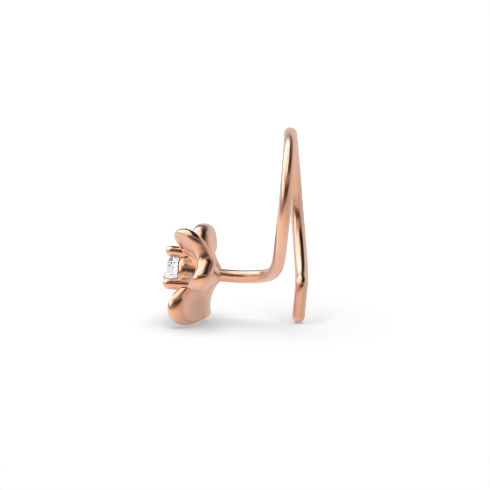Rose Gold Nose Pin