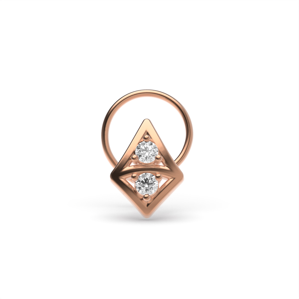 Rose Gold Nose Pin