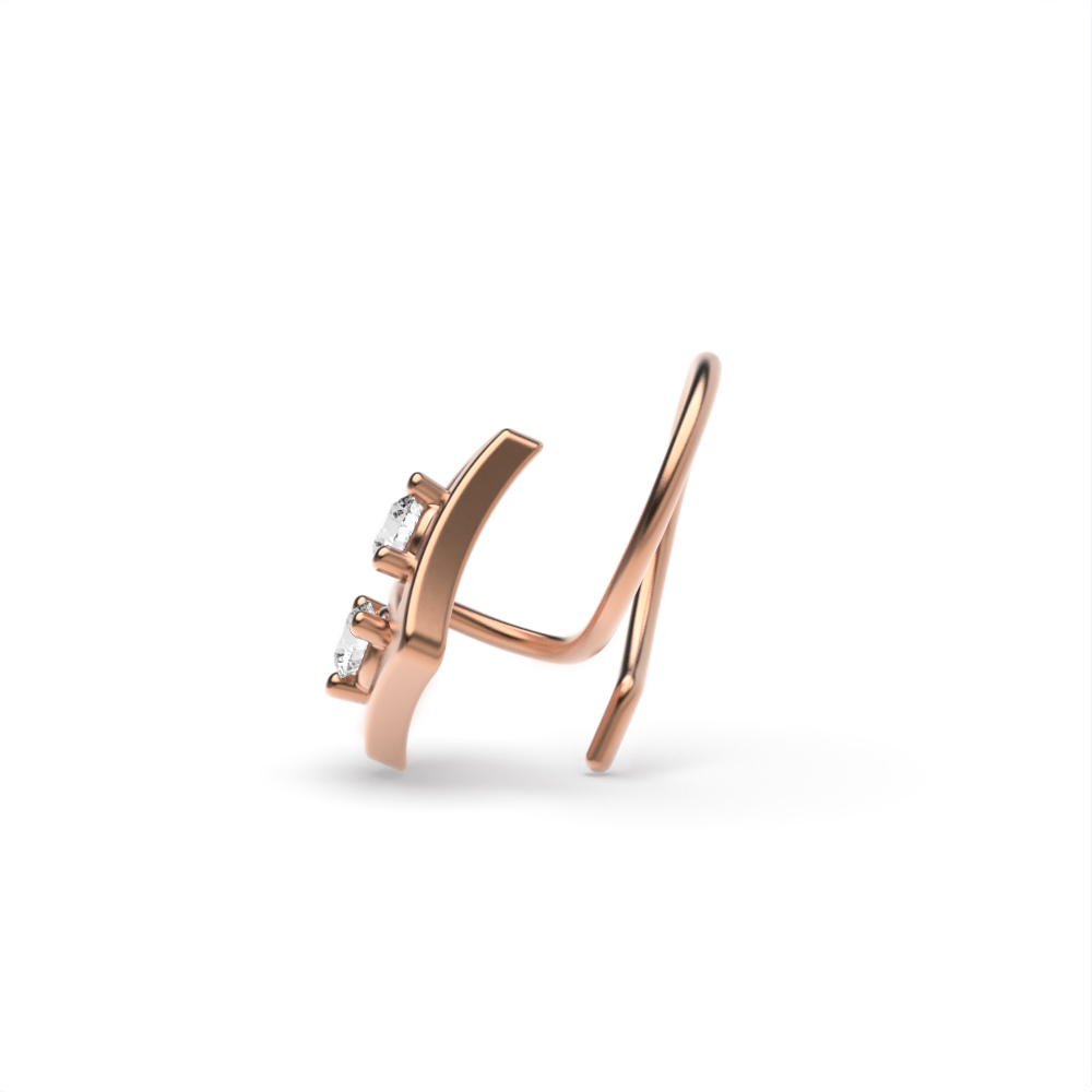 Rose Gold Nose Pin