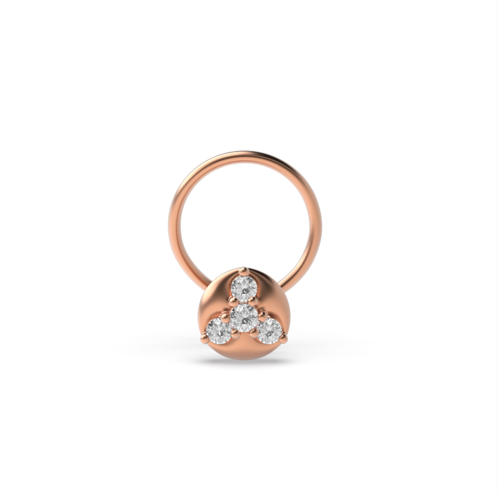 Rose Gold Nose Pin