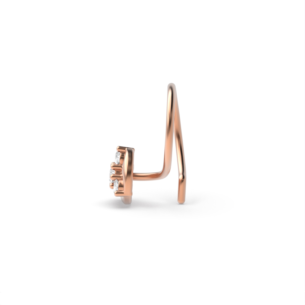 Rose Gold Nose Pin