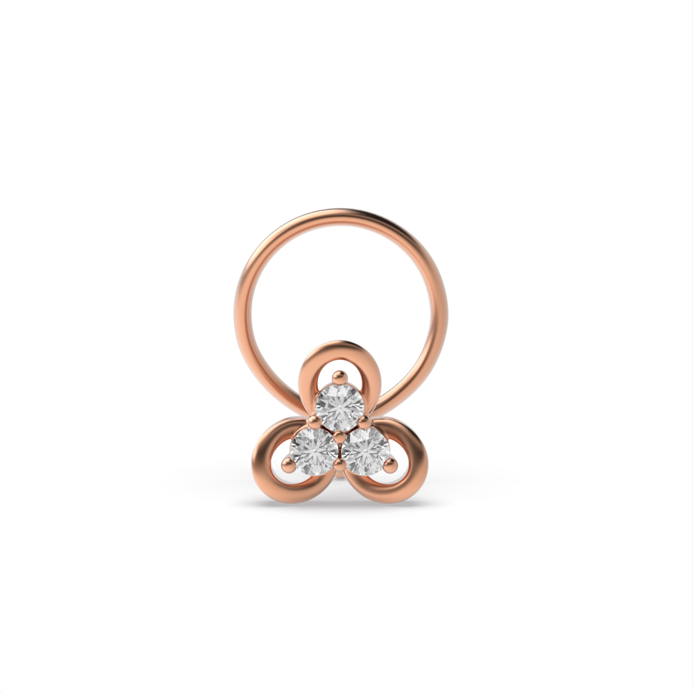 Rose Gold Nose Pin