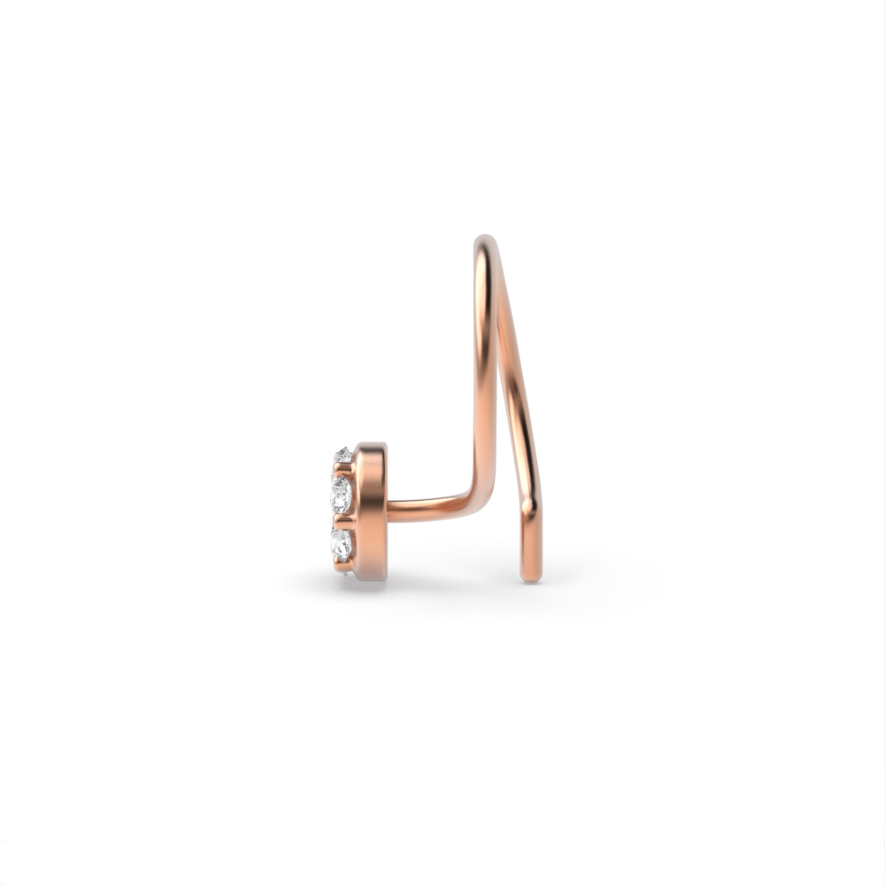 Rose Gold Nose Pin