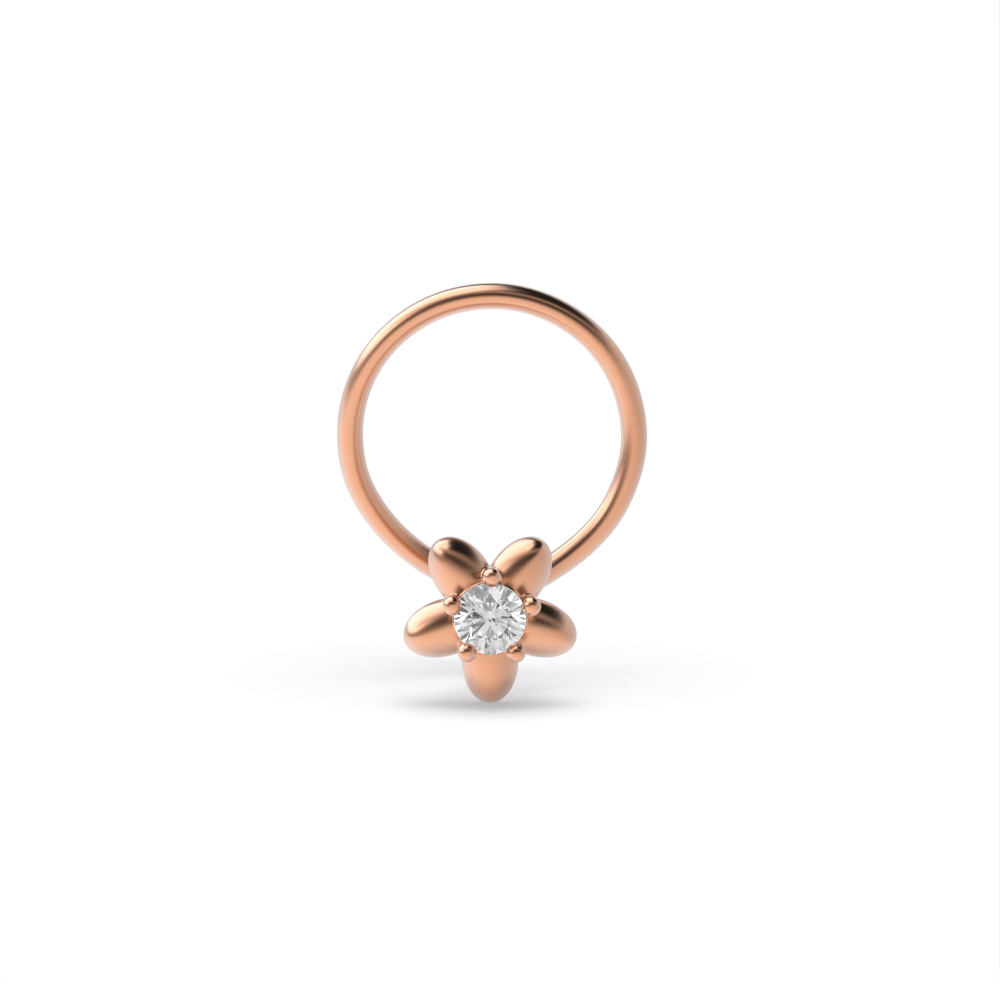 Rose Gold Nose Pin