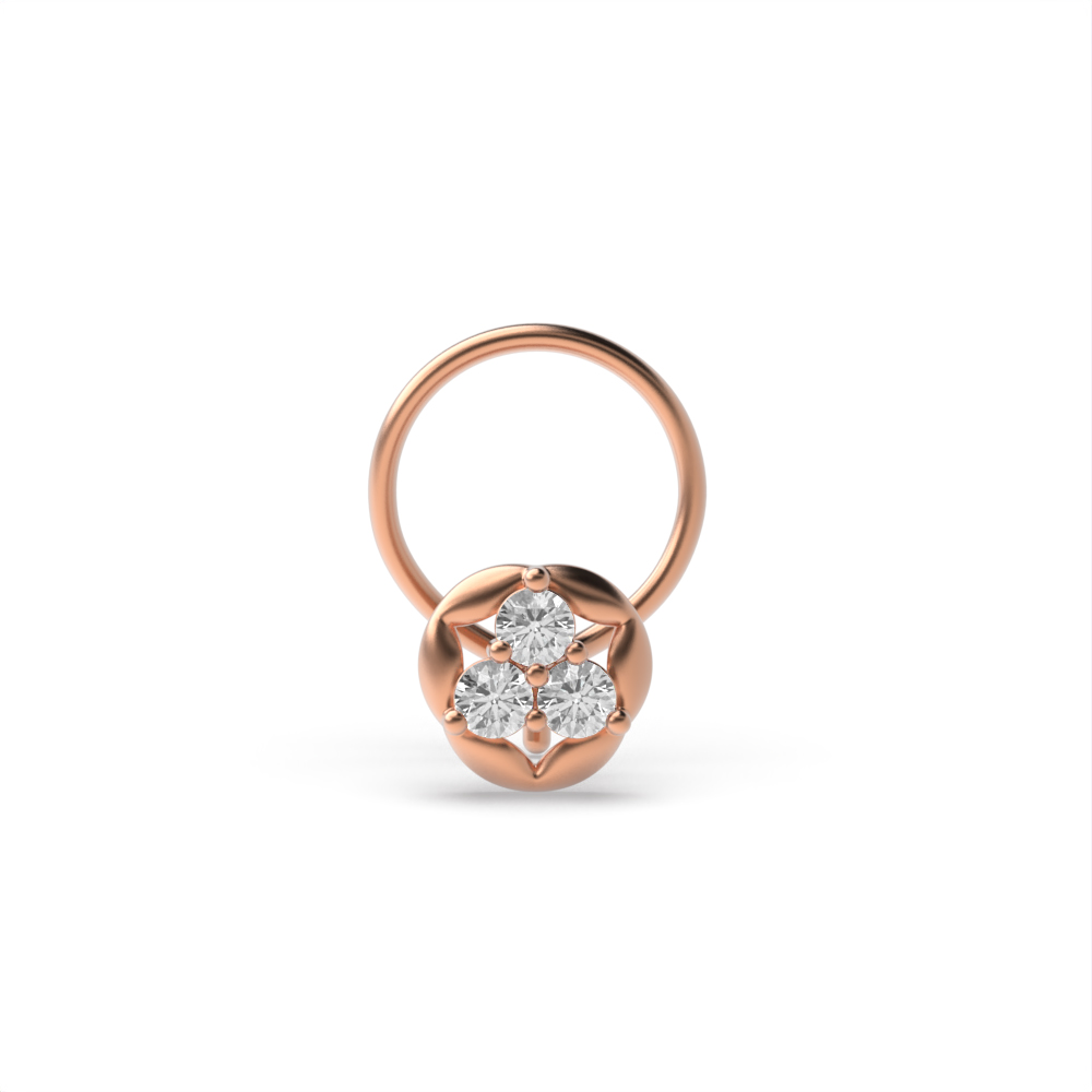 Rose Gold Nose Pin