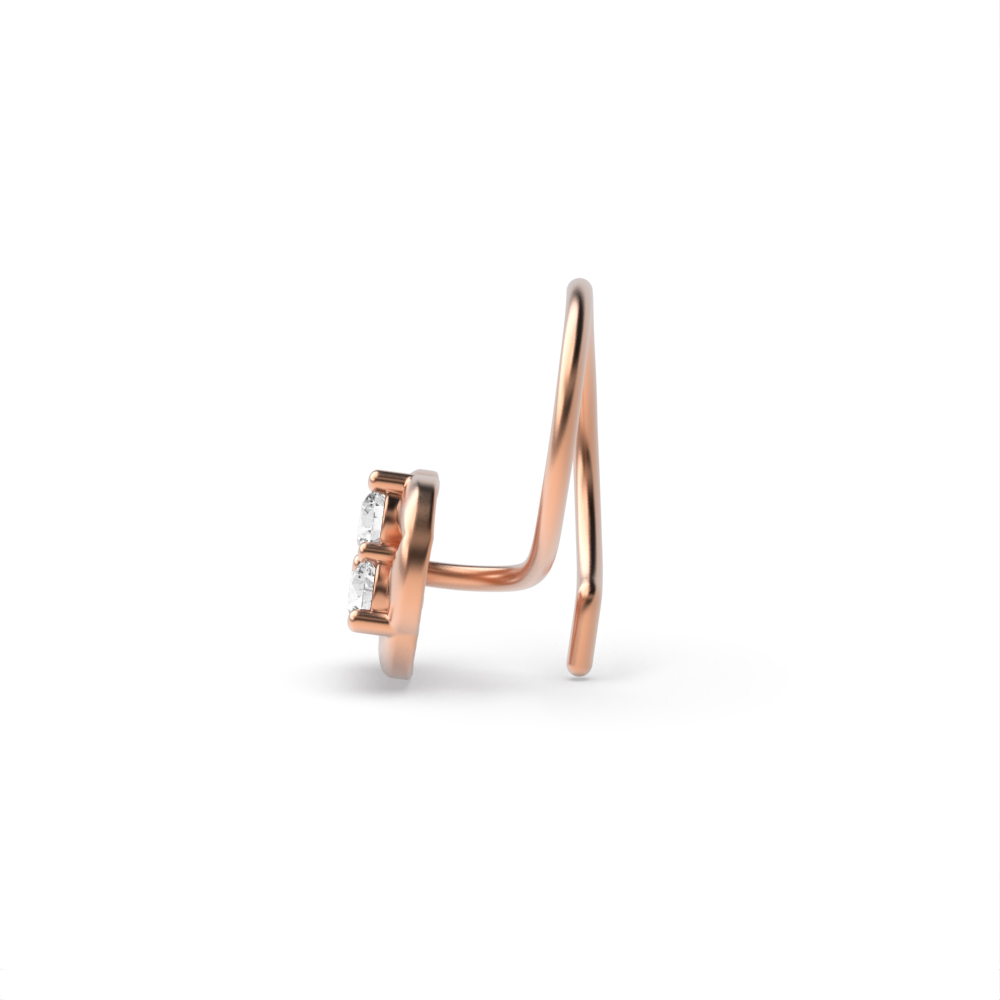 Rose Gold Nose Pin