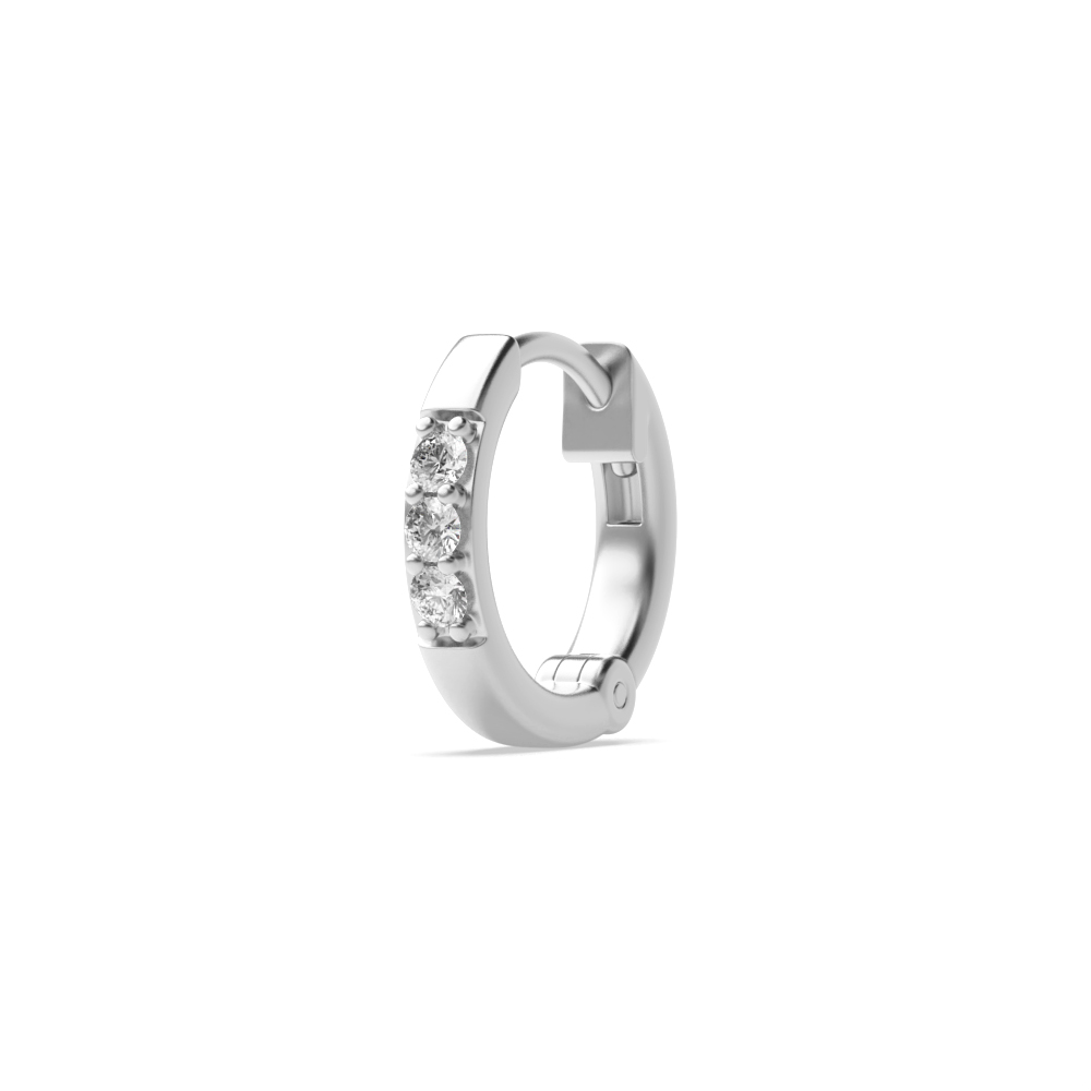 White Gold Nose Ring