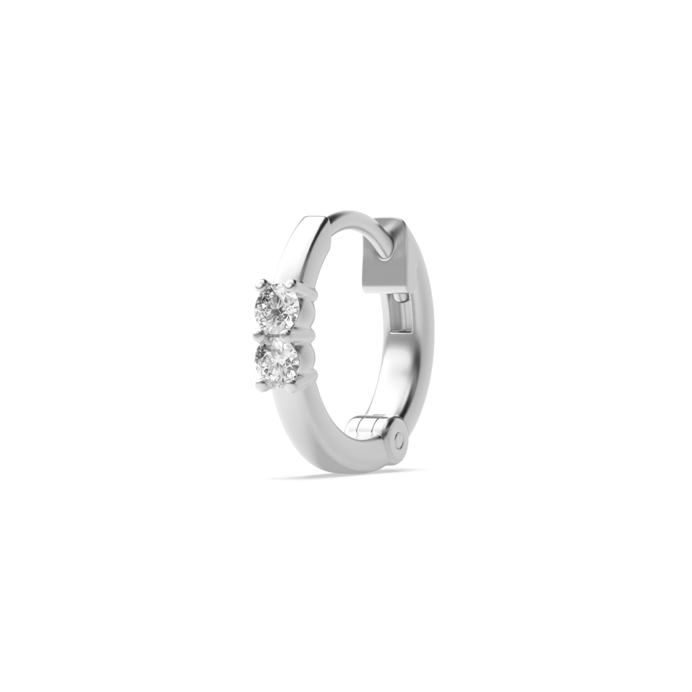 White Gold Nose Ring