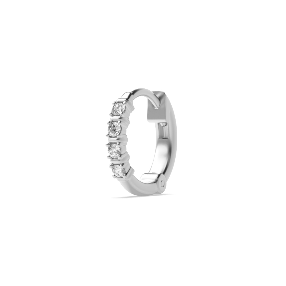White Gold Nose Ring