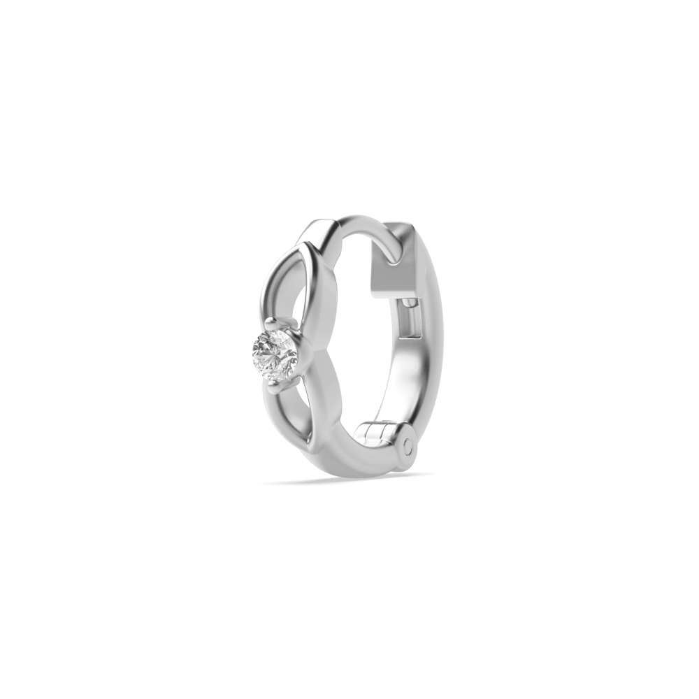 White Gold Nose Ring