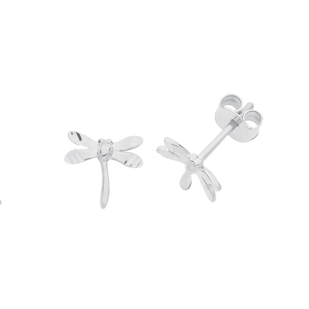 dragonfly stud earring
