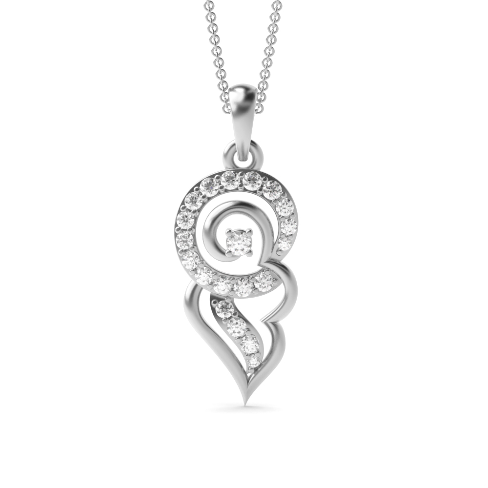 White Gold designer-pendants