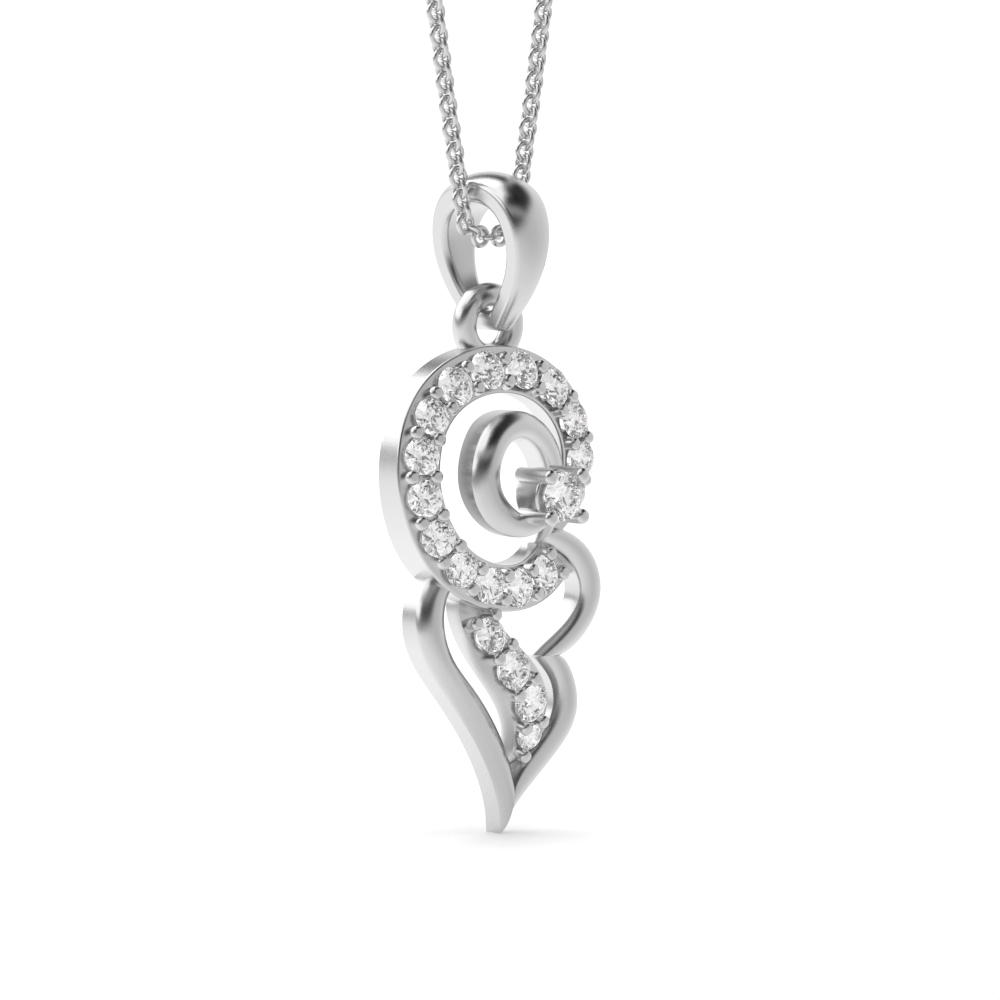 White Gold designer-pendants
