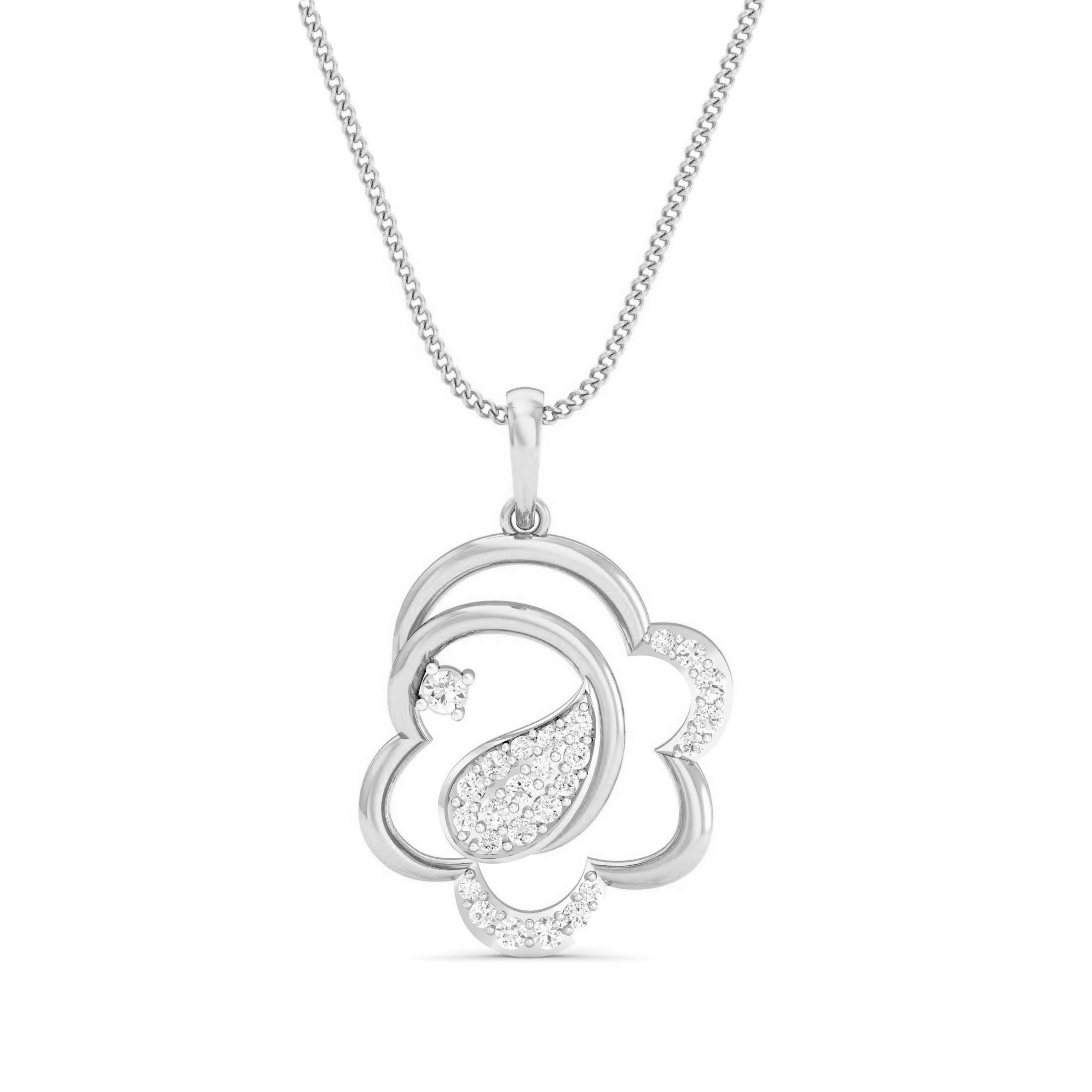 White Gold designer-pendants