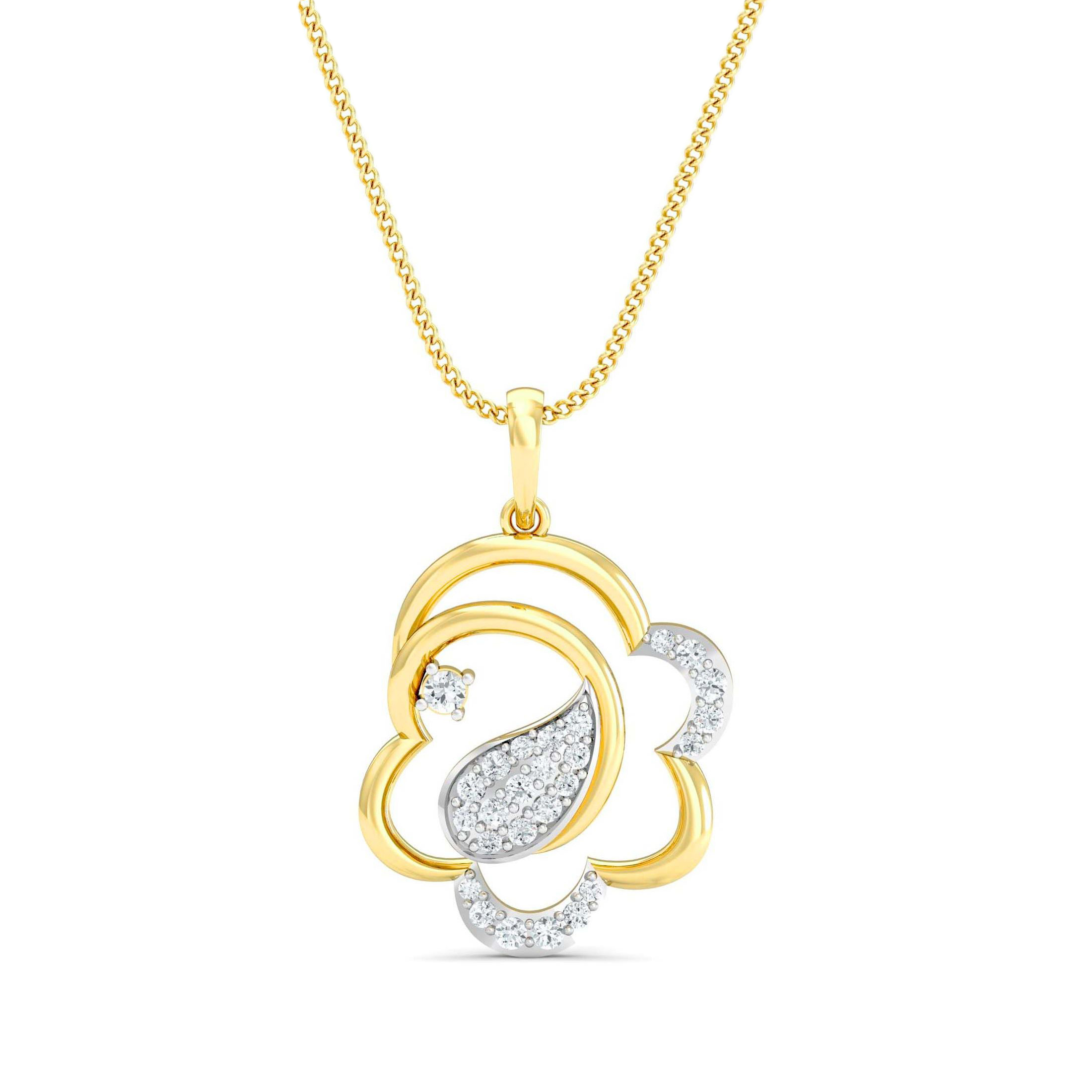 Yellow Gold designer-pendants