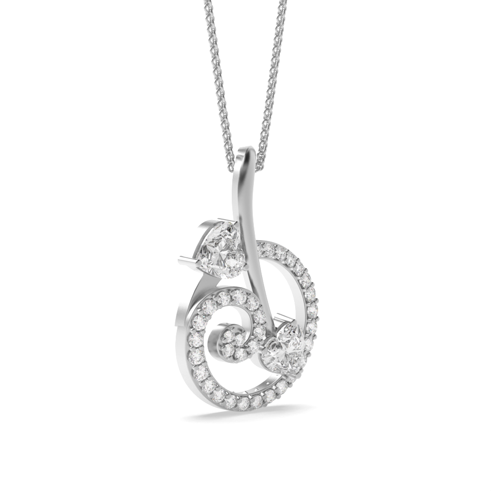 White Gold designer-pendants