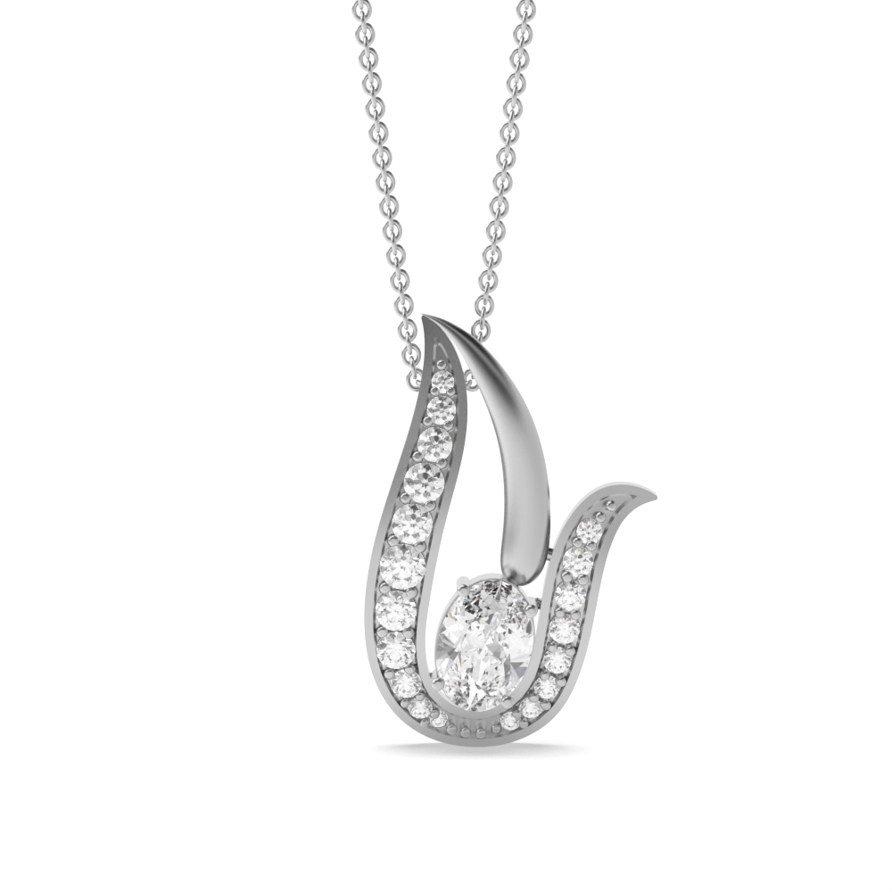 White Gold designer-pendants