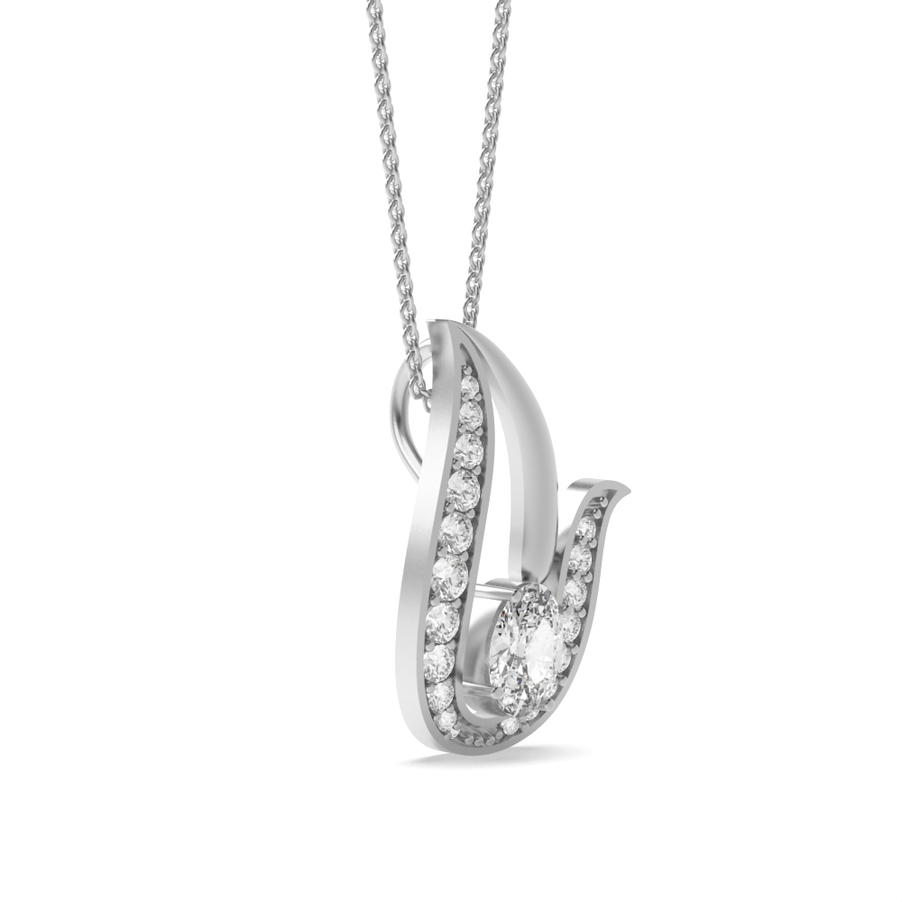 White Gold designer-pendants