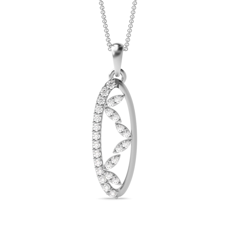 White Gold designer-pendants