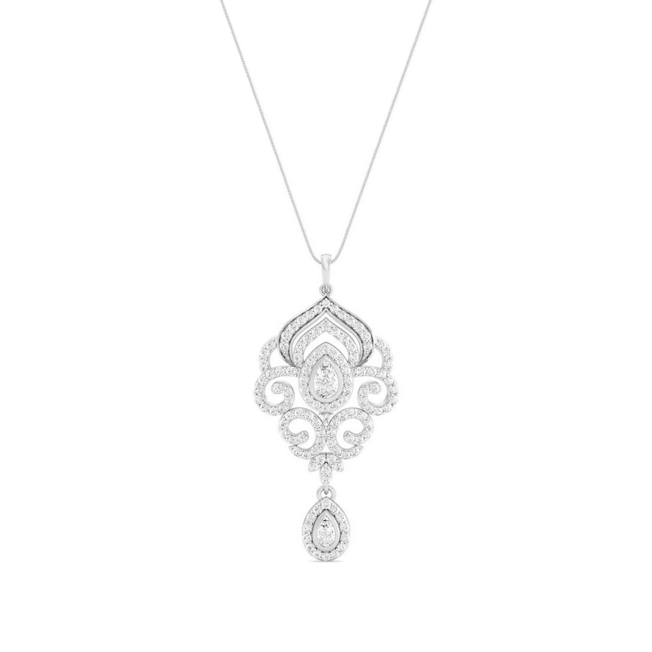 White Gold designer-pendants
