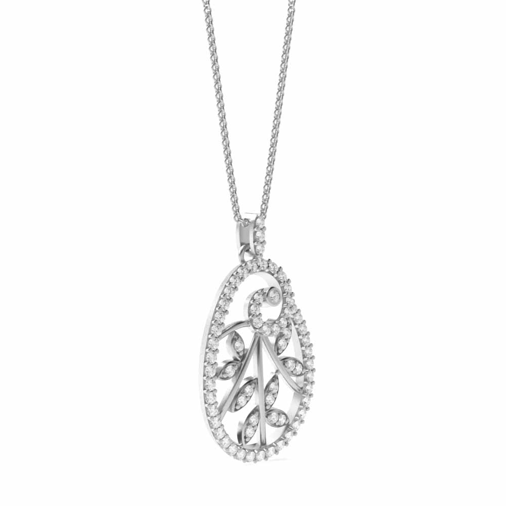 White Gold designer-pendants