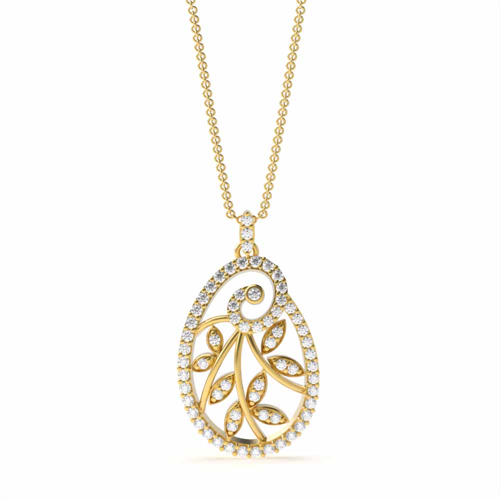 Yellow Gold designer-pendants