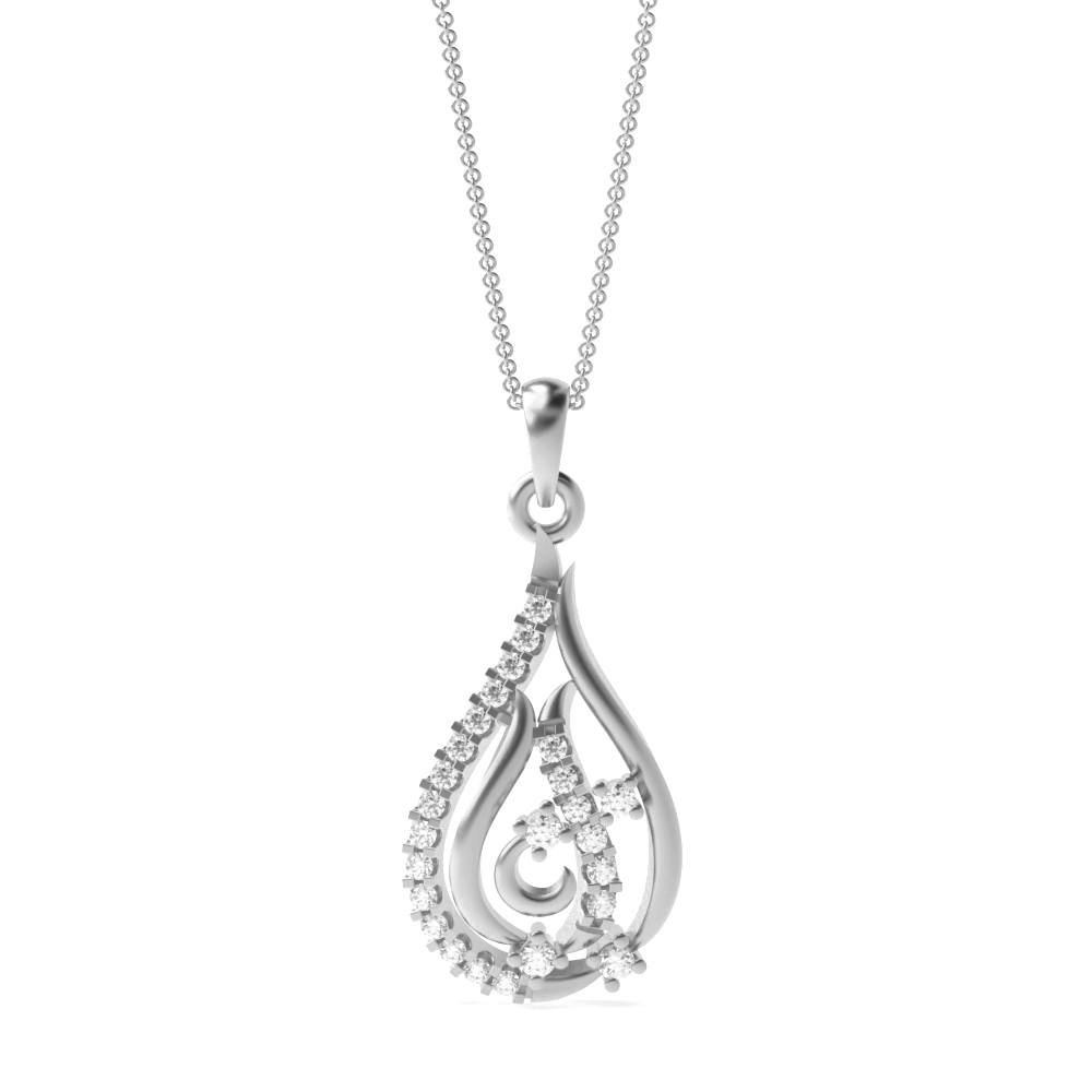 White Gold designer-pendants
