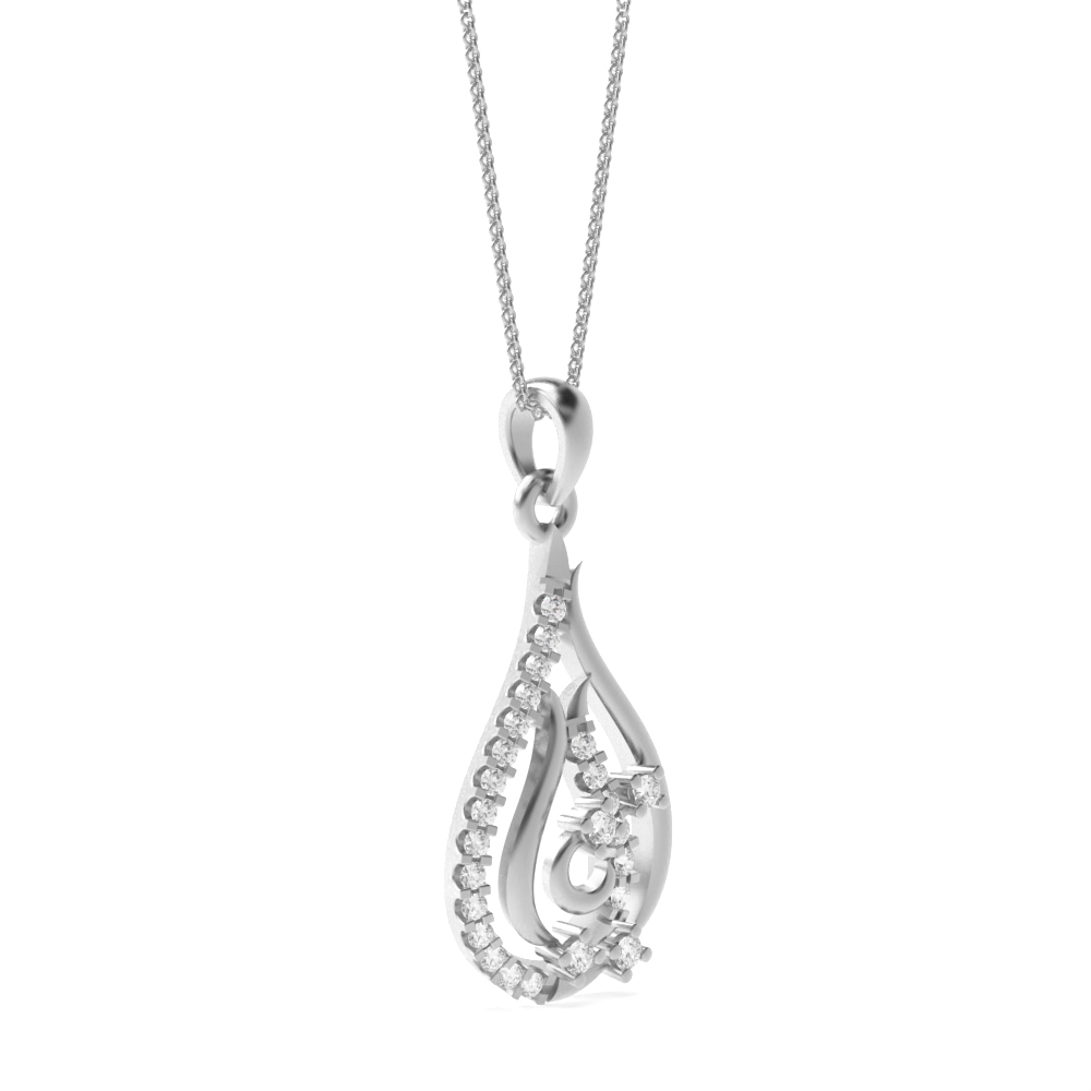 White Gold designer-pendants
