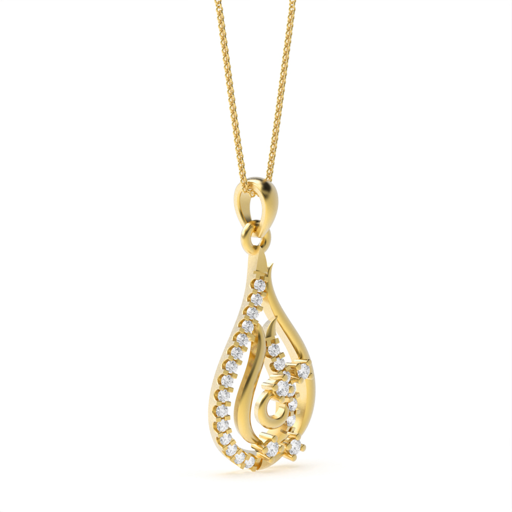Yellow Gold designer-pendants