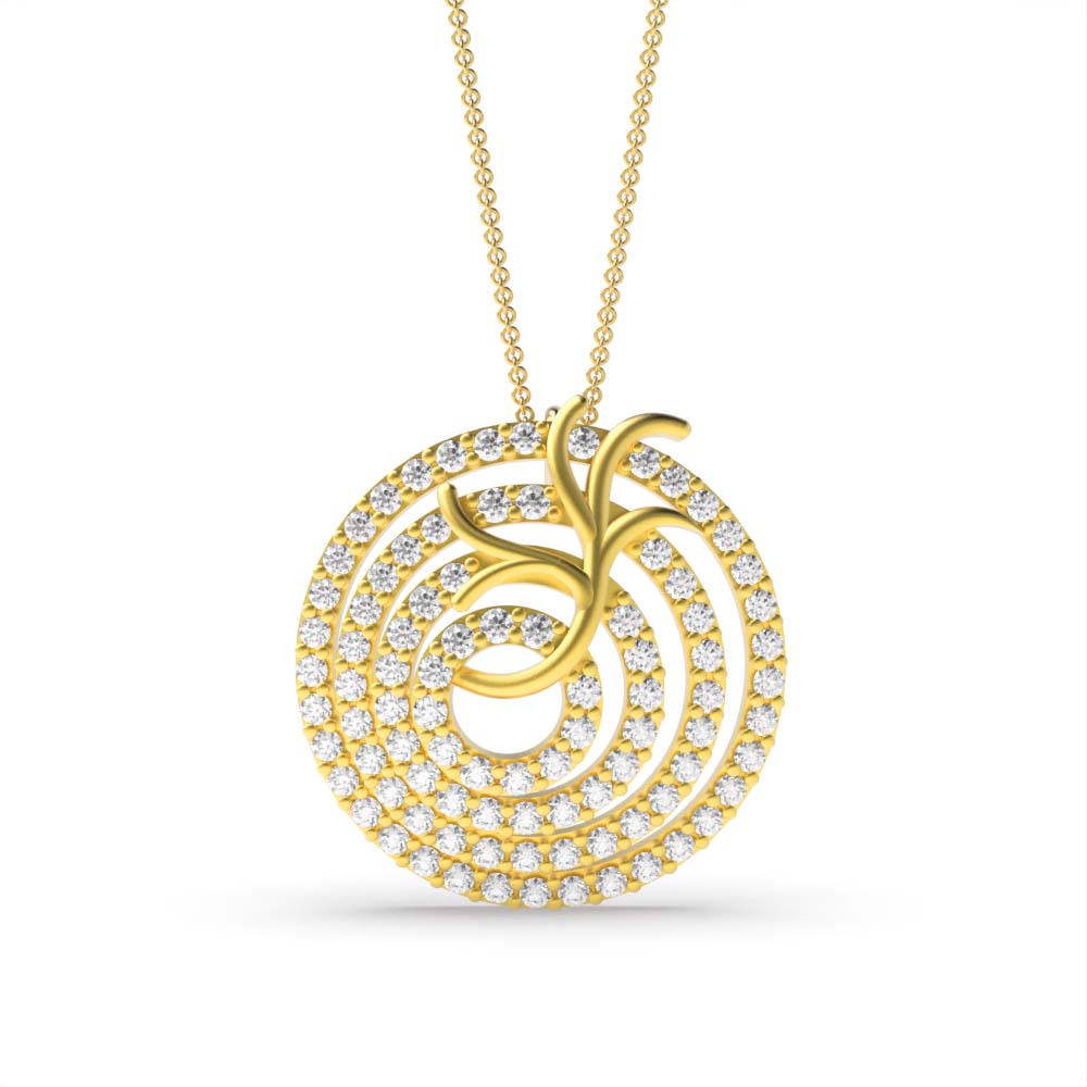 Yellow Gold designer-pendants