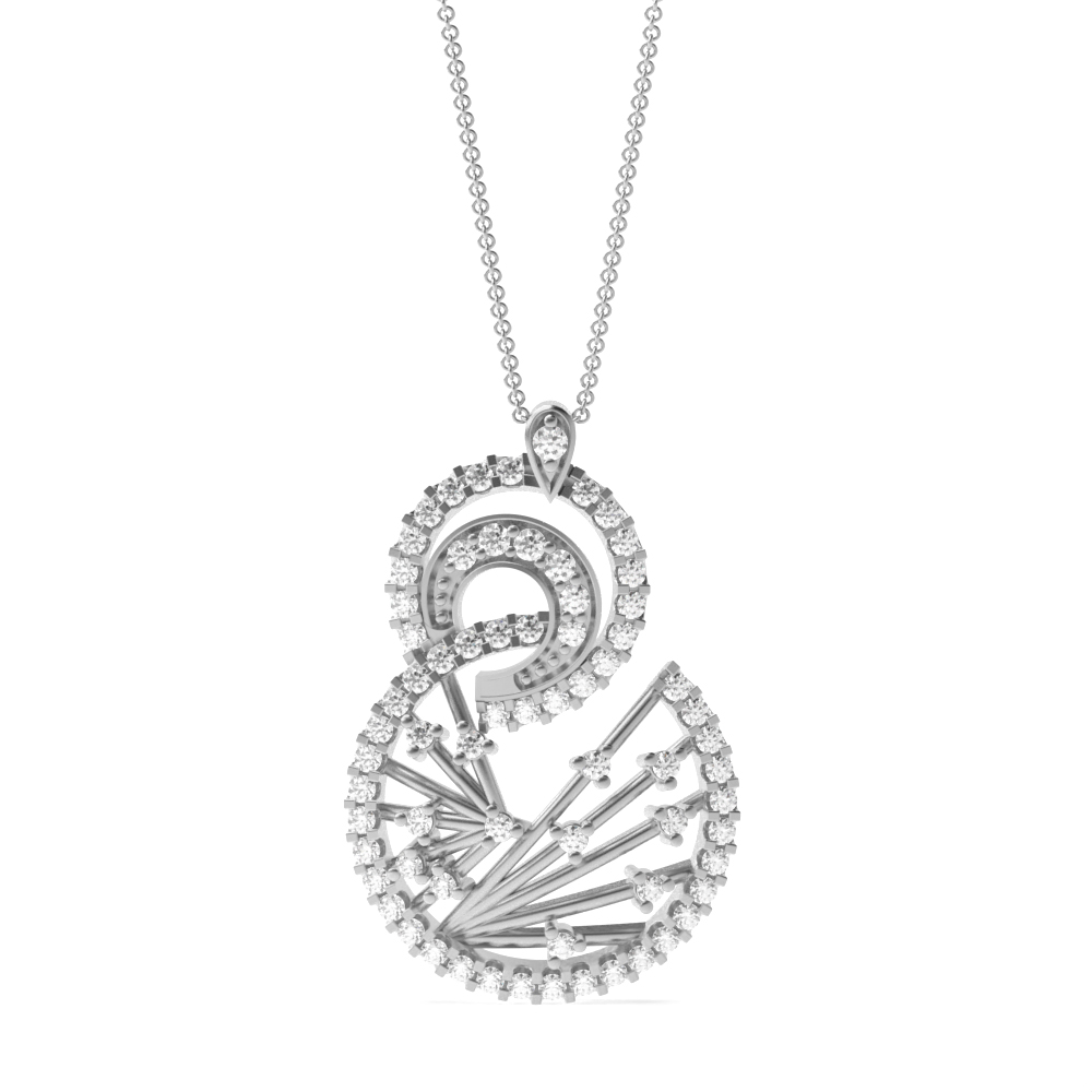 White Gold designer-pendants