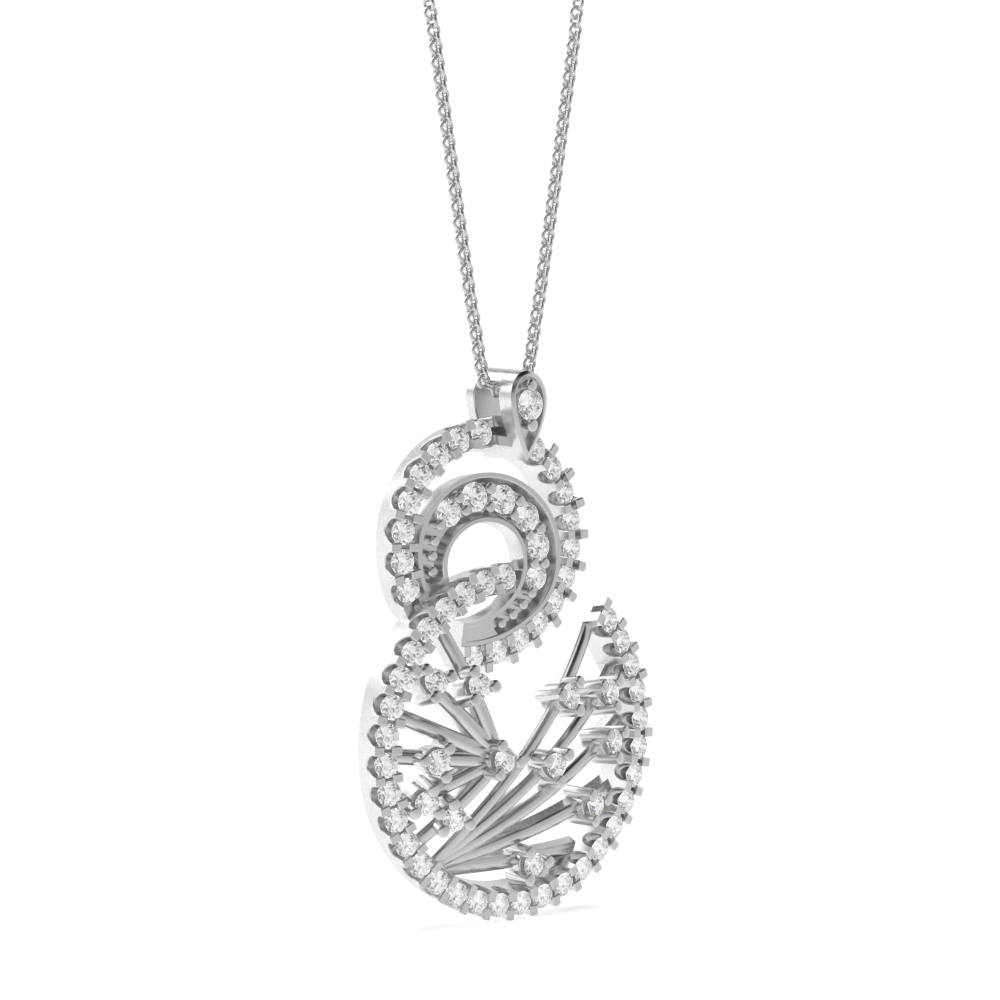 White Gold designer-pendants