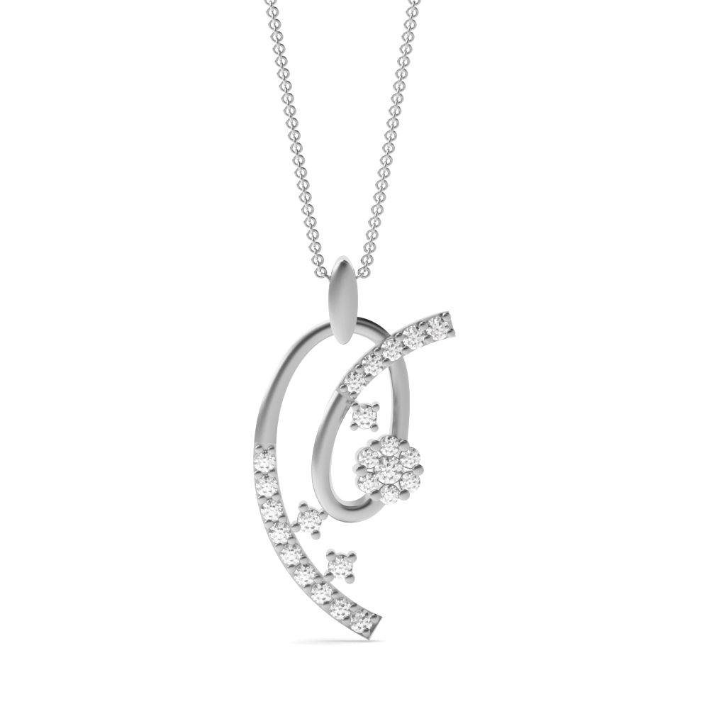 White Gold designer-pendants