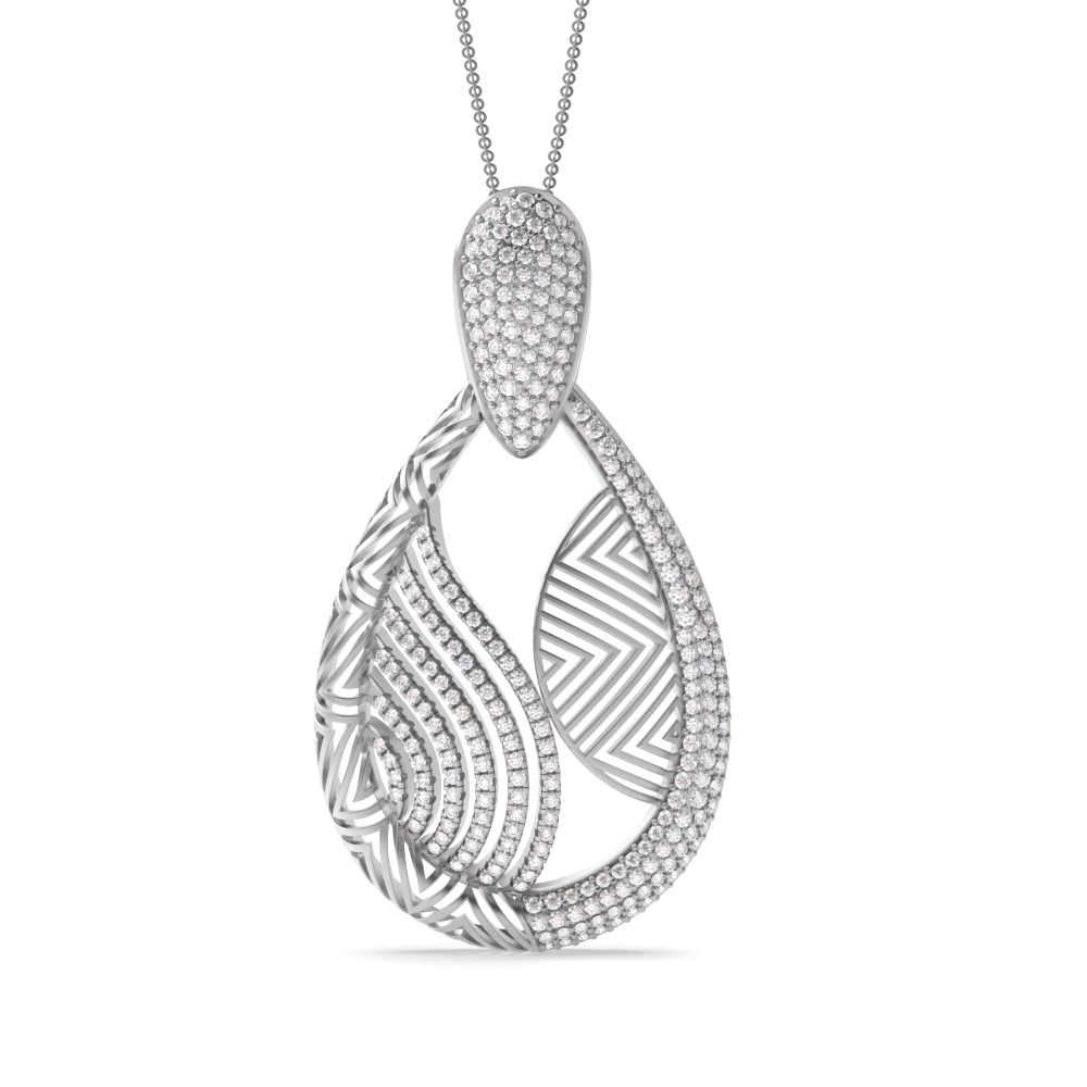 White Gold designer-pendants