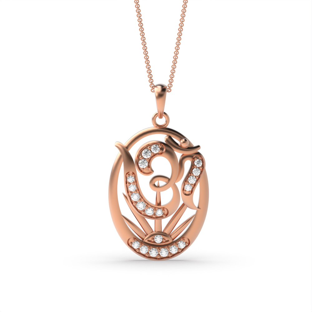 Rose Gold Religious pendants