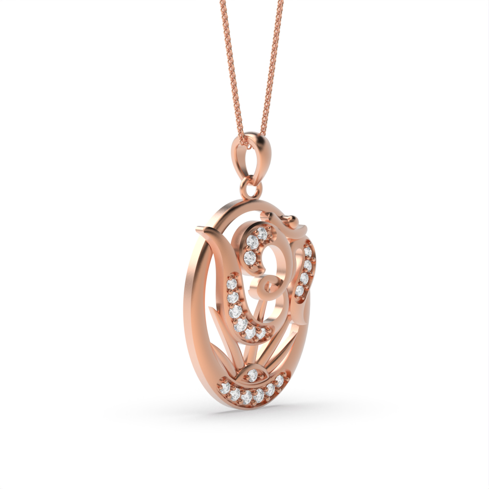 Rose Gold Religious pendants