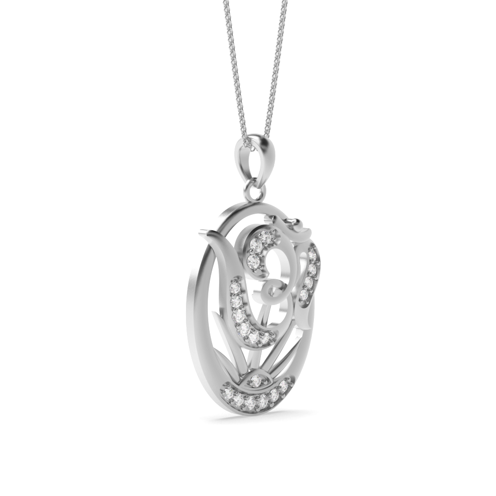 White Gold Religious pendants