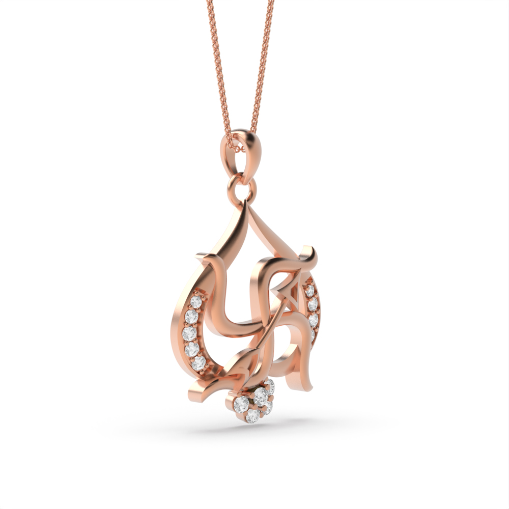 Rose Gold Religious pendants