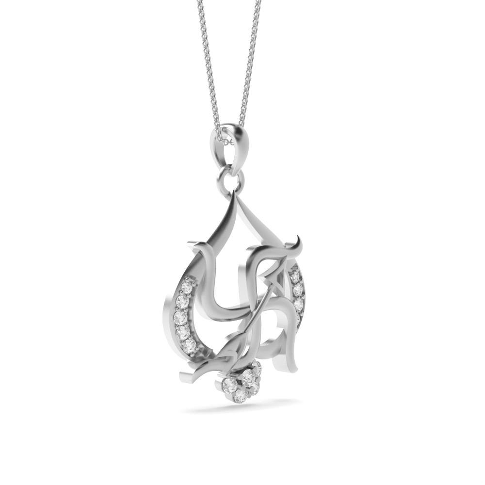 White Gold Religious pendants